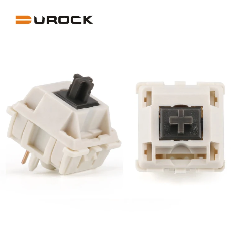 Keyboard Tactile Switch 62g Mechanical keyswitches with Cream housing Koala Style Tactile Switches for DIY Gaming Keyboard