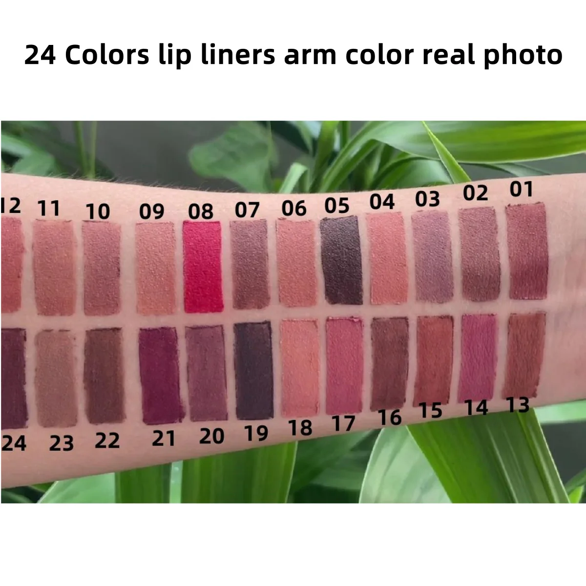 Long lasting waterproof private label your vegan high pigment lipliner pencil creamy matte dark brown nude pink lip liner pencil