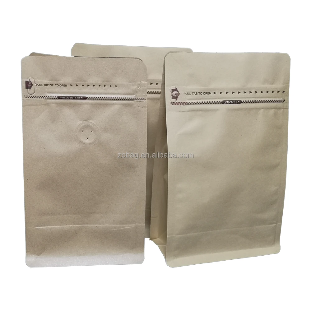 coffee packaging bags with valve