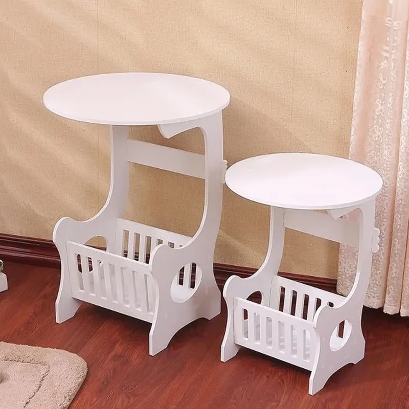 Nordic Simple Plastic Bedside Table for Bedroom & Living Room Use Serving as Coffee Table Sofa Side Table Small Storage Cabinet
