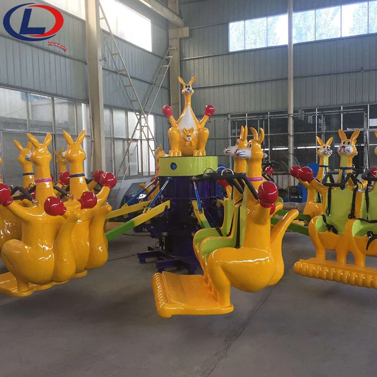 Low Price Outdoor Playground Kiddie Carnival Amusement Rides Jumping Kangroo