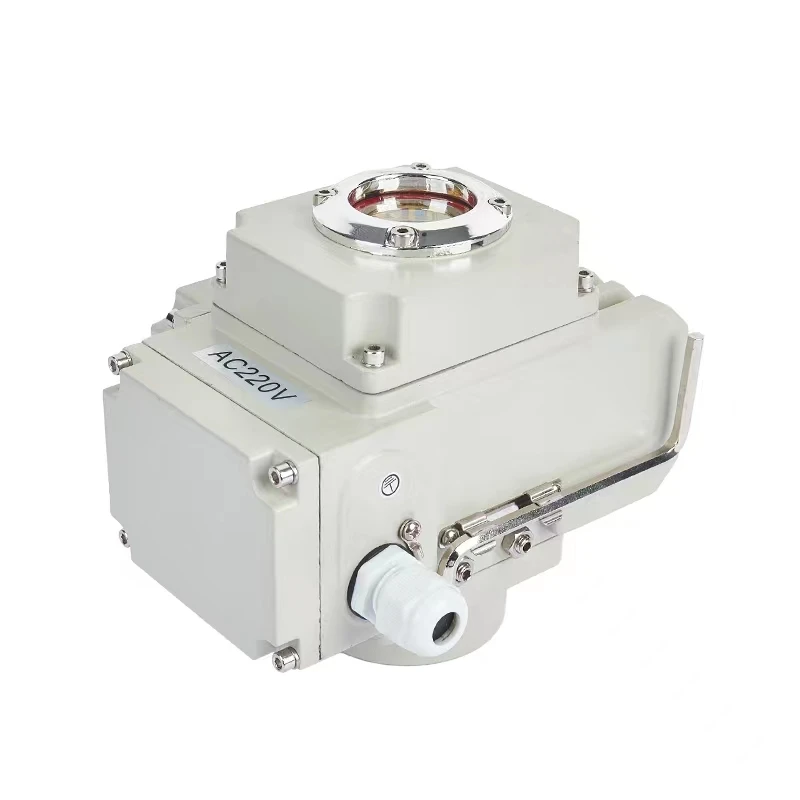 Furui 12V 24V 90 Degree IP68 Waterproof Rotary Electric Actuator Motorized Electric Valve Actuator Industrial Valve Actuator