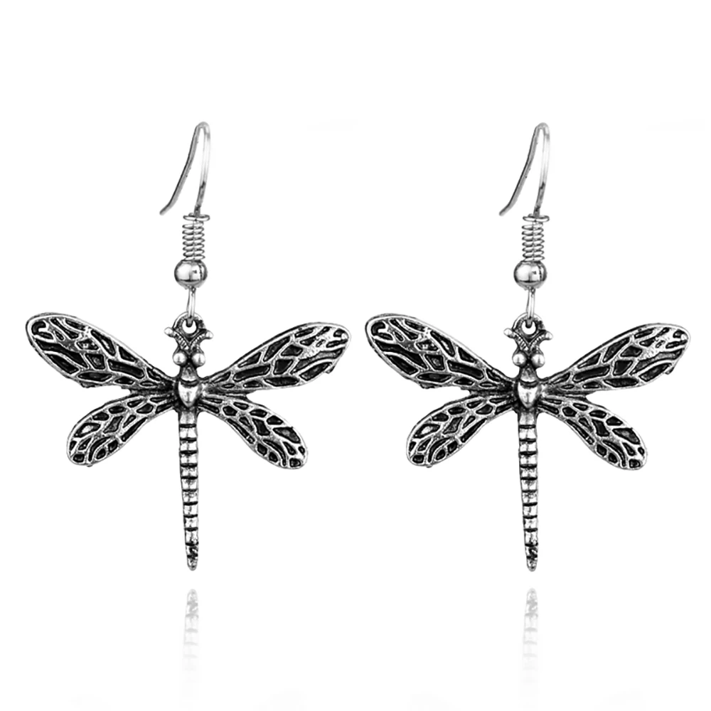 Fashion Movie Jewelry Outlander Earring Dragonfly Pendant Earring For Women Girl Wedding for Women Party Gift