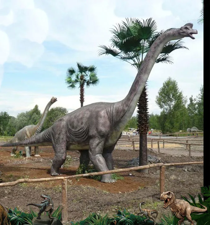 Large Simulation Dinosaur Good Quality Life Size Animatronic Dinosaur Amusement Park Dinosaur
