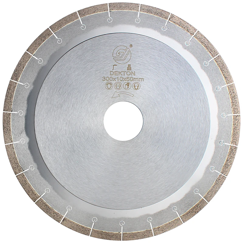 GUANG JING High Quality 14inch 350mm Professional Dekton Blade For Ceramic Porcelain Granite Marble Diamond Circular Saw Blade