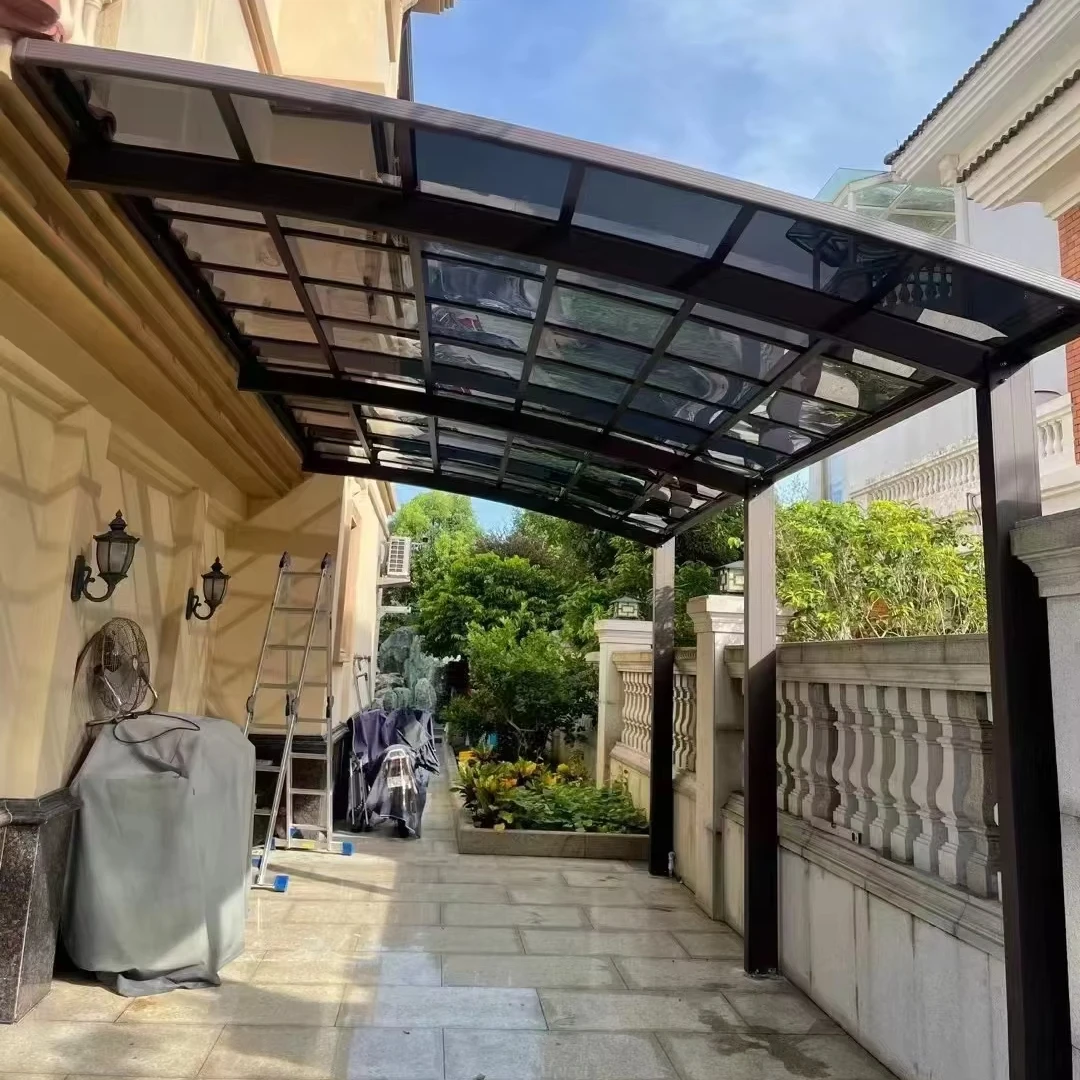 Pergola Sunroom Outdoor Roof Patio Covers Balcony Customized Waterproof Polycarbonate Aluminum Awning Canopy Gazebo garden