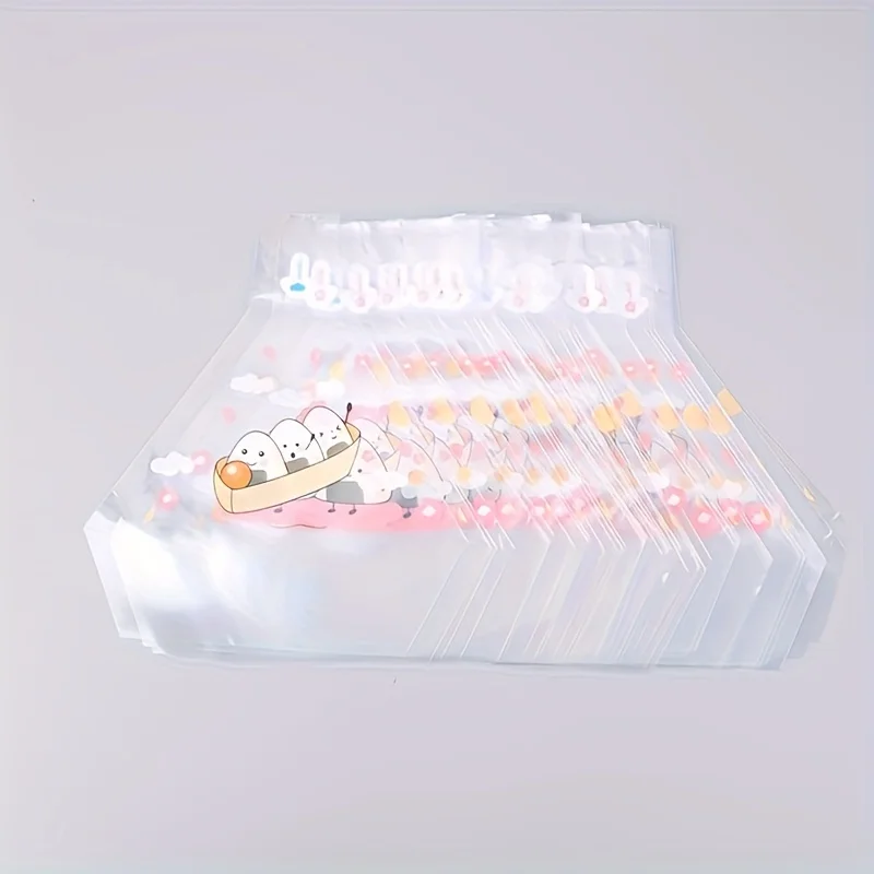 High Quality Wholesale Food Grade Microwaveable Triangle Onigiri Wrapping Bag