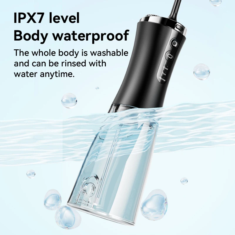 Best Selling Smart Cordless APP Vision Imaging 5W Rated Power 2000mAh Battery 1080P HD Pixels oral water flosser For Home Use
