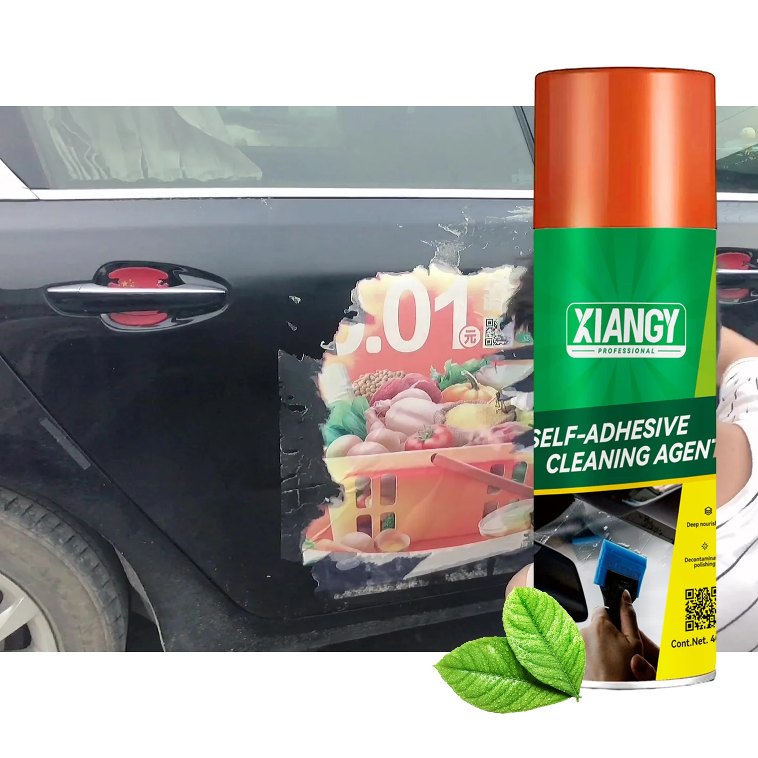 Factory wholesale 450ml Car Sticker Cleaner Car Cleaning Sprays Adhesive Remover Sticker Remover