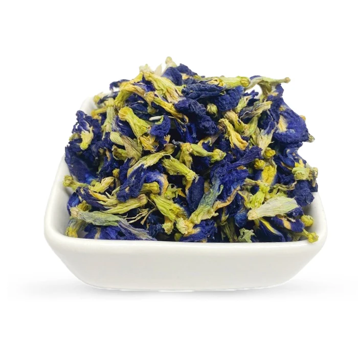 Top Grade Chinese Flower Tea Organic Dried Blue Butterfly Pea Flower Tea Healthy Tea