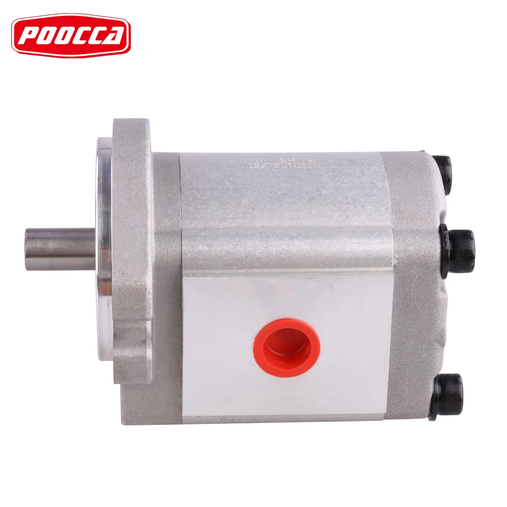 Micro Aluminum Oil Fange Type HGP-3A Hydraulic Gear Pump China Pumps
