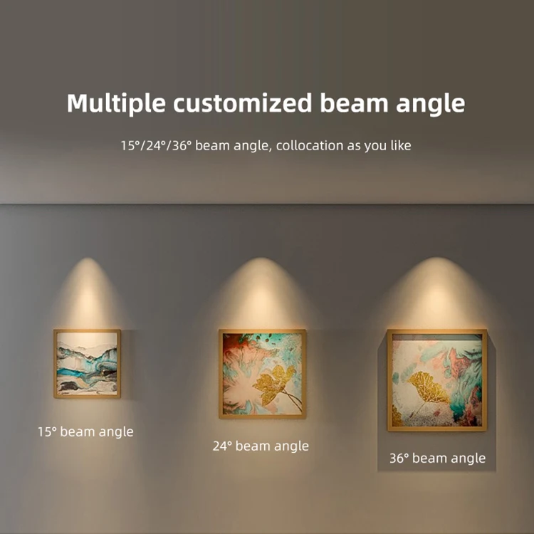 Aluminum Clothing Store Recessed Mounted COB COD 7W 9W 12W Led Spotlight