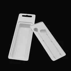 Wholesale China Factory Earphone Pens PET PVC Plastic Clamshell Blister Storage Box Packaging Box Card For Electronic Products