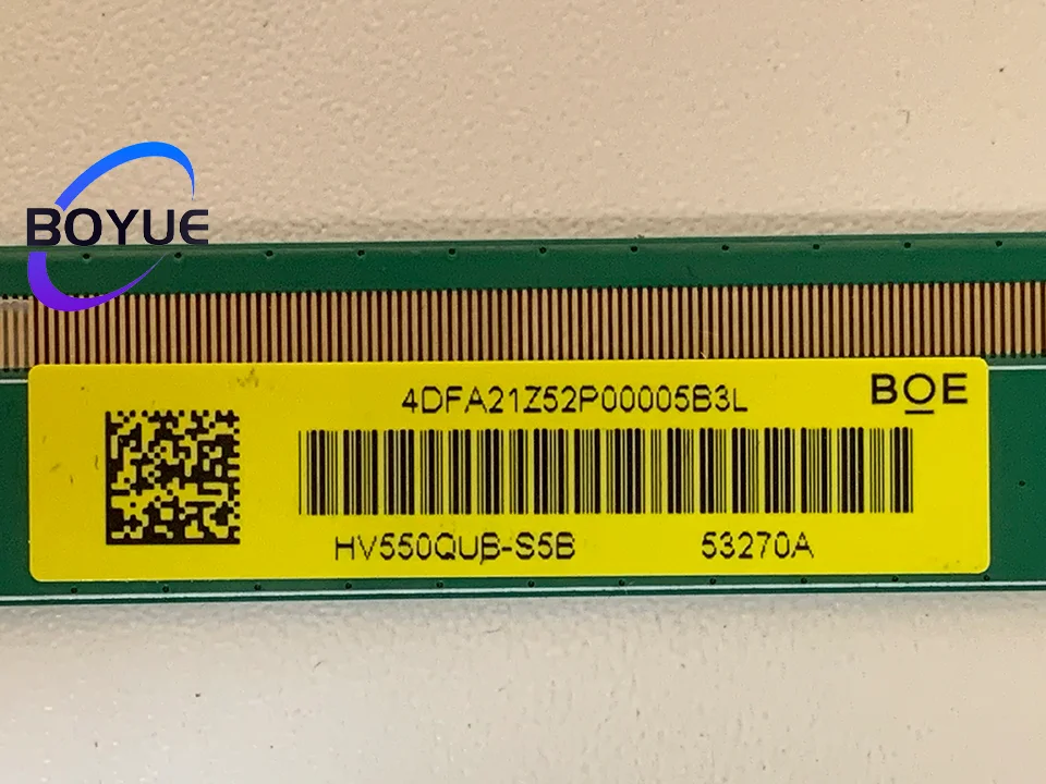 55 inch smart TV panel LCD Display Screen HV550QUB-S5B replacement led lcd tv screens open cell for Production led TV