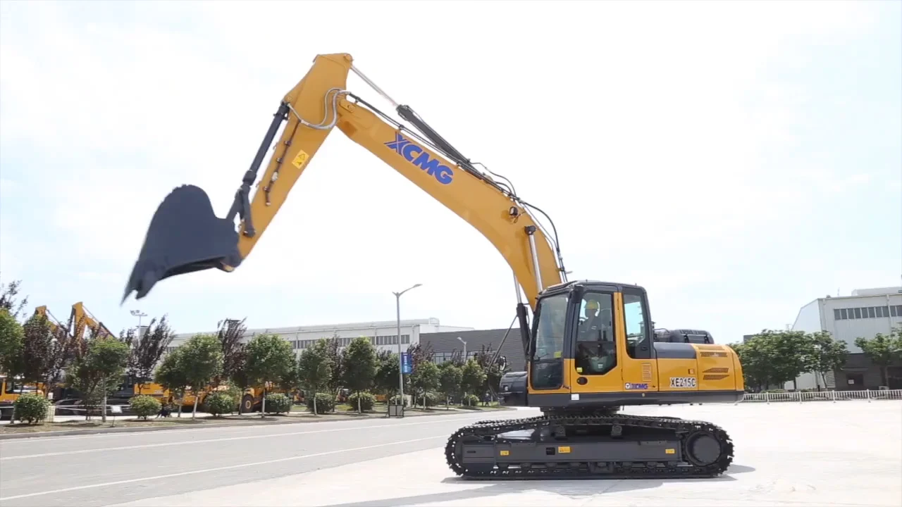 XCMG official XE215C 21.5ton new hydraulic crawler excavator machine price list for sale