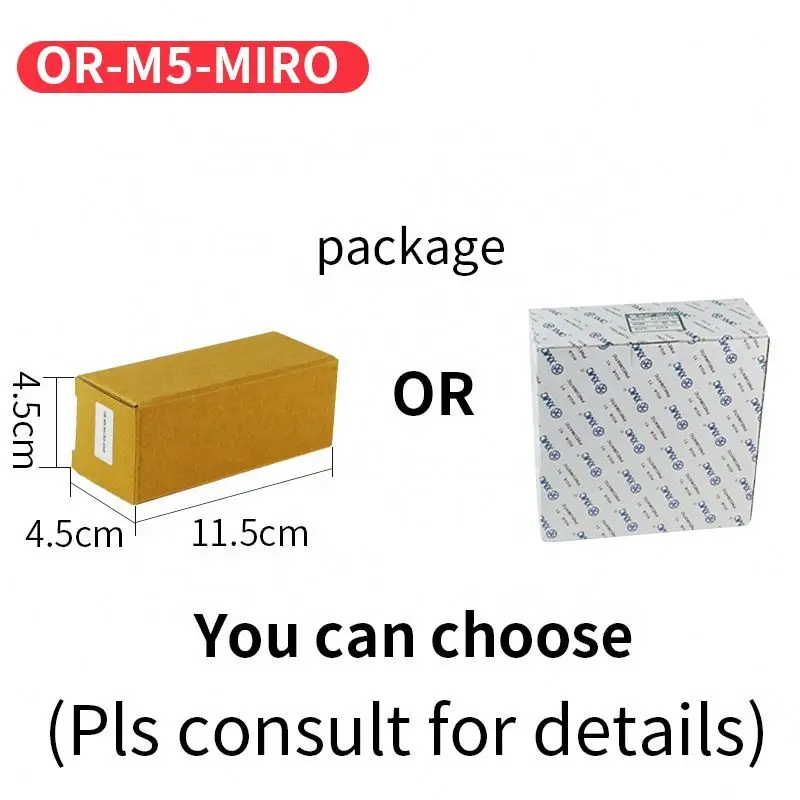 XMC HL Series OR Series Port Size M5 Pneumatic Parts Air Control Compressor Pressure Relief Regulator Valve with Gauge