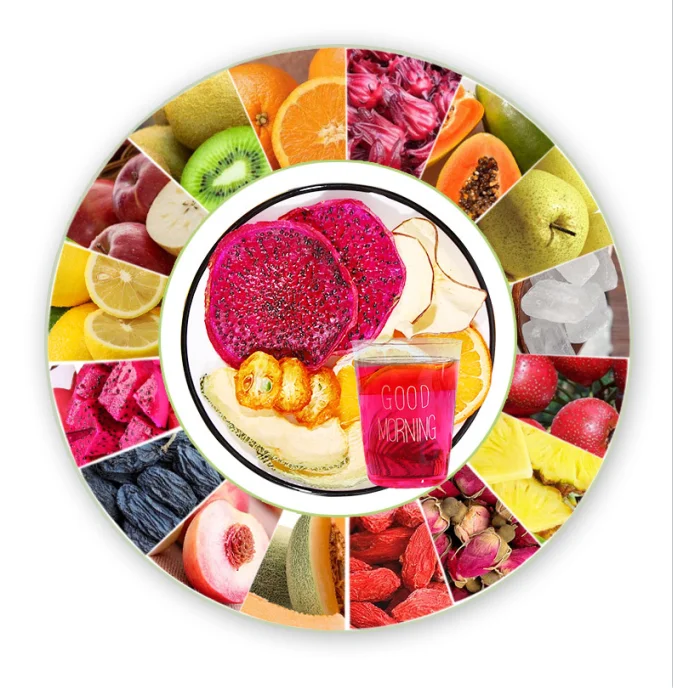 10 Mixed Taste Mix Dried Fruit Tea Gift Package Fruit Tea Dried Chinese Style Fruit Tea