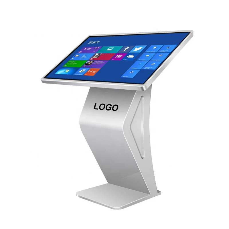 Floor Standing Indoor Monitor Android Digital Signage Display Panels Interactive Advertising Display