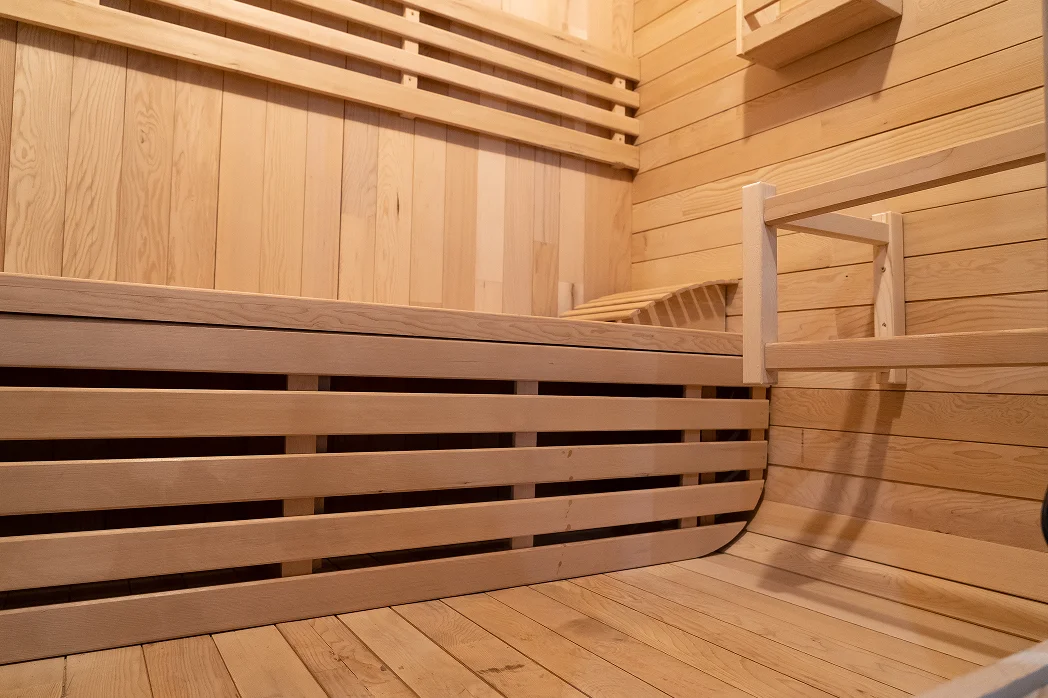 220v Outdoor Traditional Family Use Wood Burning Stove Prefab Cube Shape Barrel Sauna