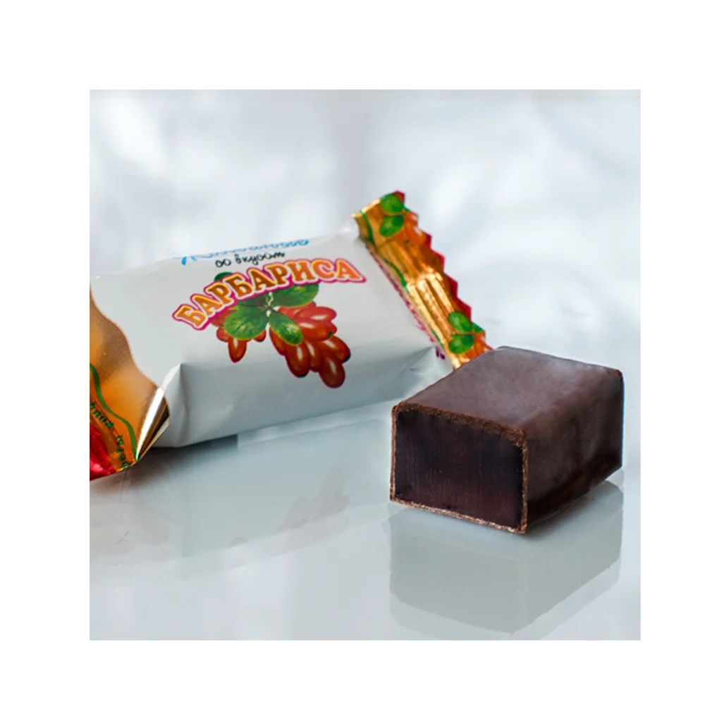 
Glazed fruit jelly with the taste of barberry 1 kg Chocolate Candies Confectionery 
