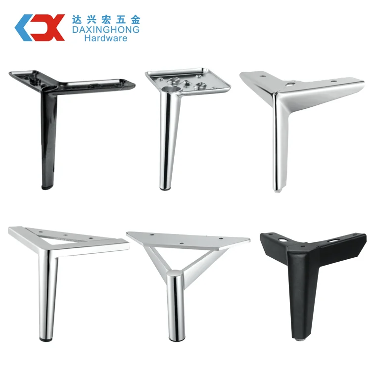 Wholesale Custom Black Furniture Stain Steel Y Shape Sofa Metal Legs