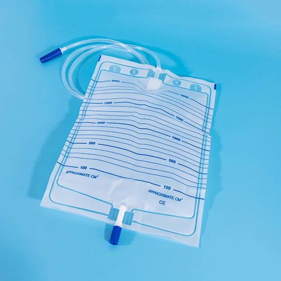 Portable Medical Grade Pvc Disposable Dispoz-A-Bag 2000ml Urine Collection Urine Bag For Old Man