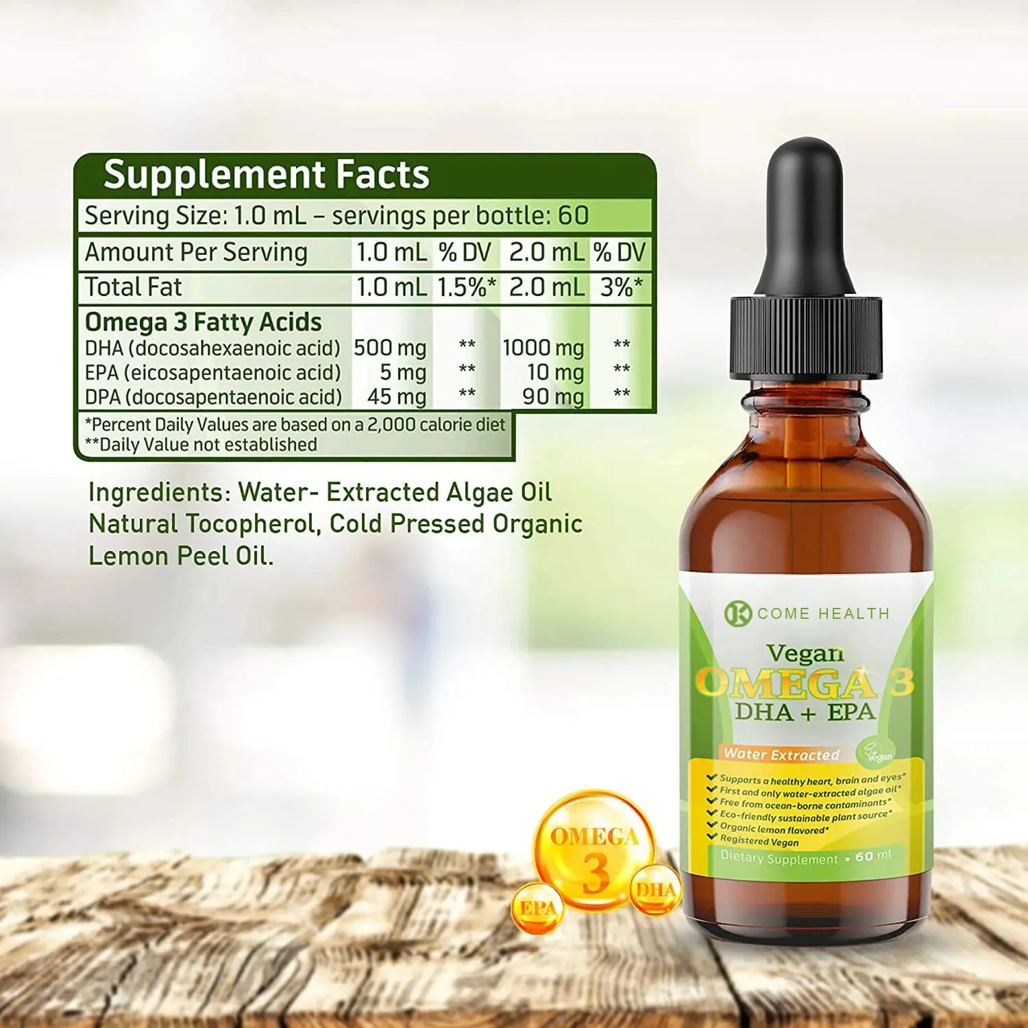 Fast Delivery Factory Price Customized Fish Oil Liquid Omega 3 Fish Oil Capsules Salmon Fish Oil 60ml