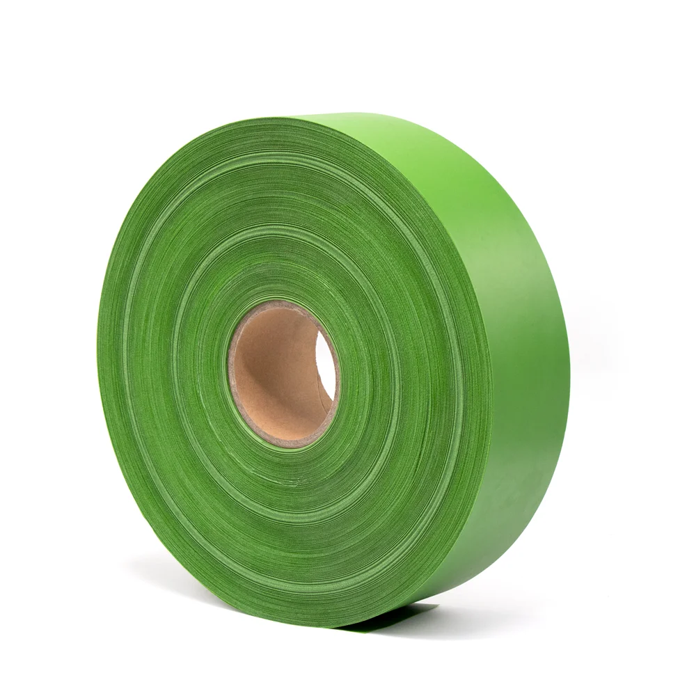Green color rigid pvc film Pattern 003 vinyl pvc roll green for christmas tree film and grass fence
