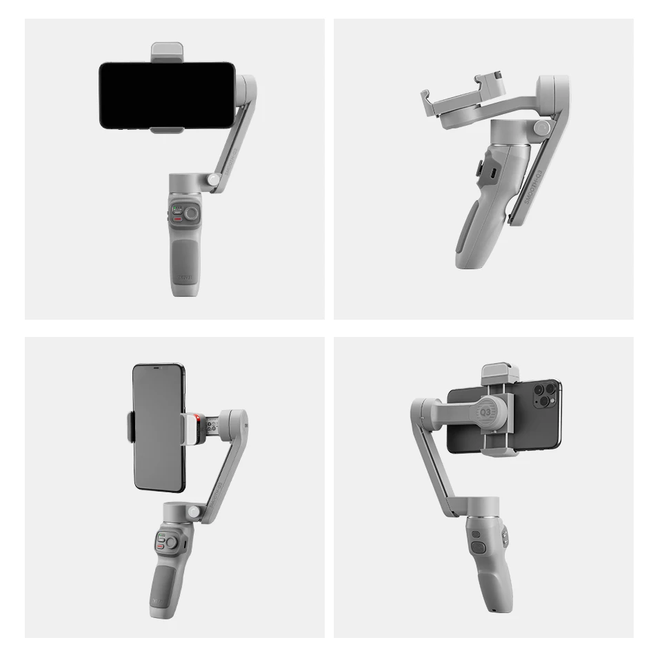 Newest Zhiyun Smooth q3 3 Axis Handheld Gimbal for iPhone 12 pro max  for Samsung S8 S7 S5 / for Huawei Smartphones