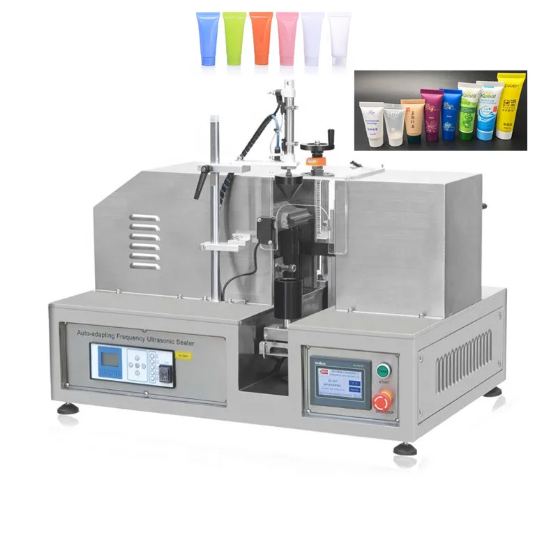 2023 High efficiency New Automatic Plastic Soft Cream Tube  Positioning Sealer Tube Sealing Machine