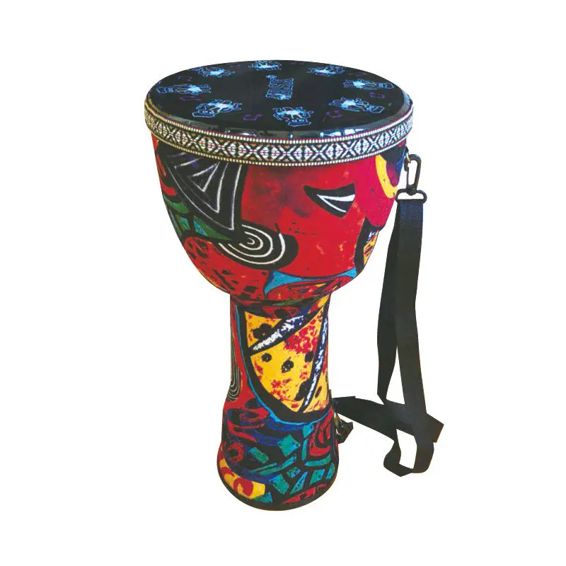 Оптовая продажа, китайские товары, африканские барабаны, ручной перкуссионный барабан Djembe djembe для детей, 8 дюймов