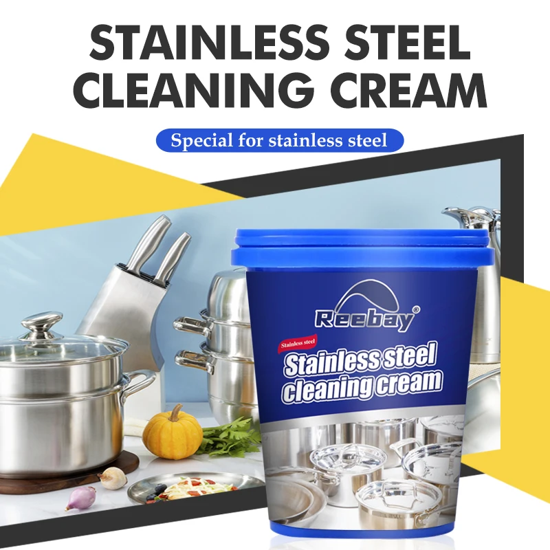 Kitchen detergent easy washing customized eco-friendly stainless steel cleaner