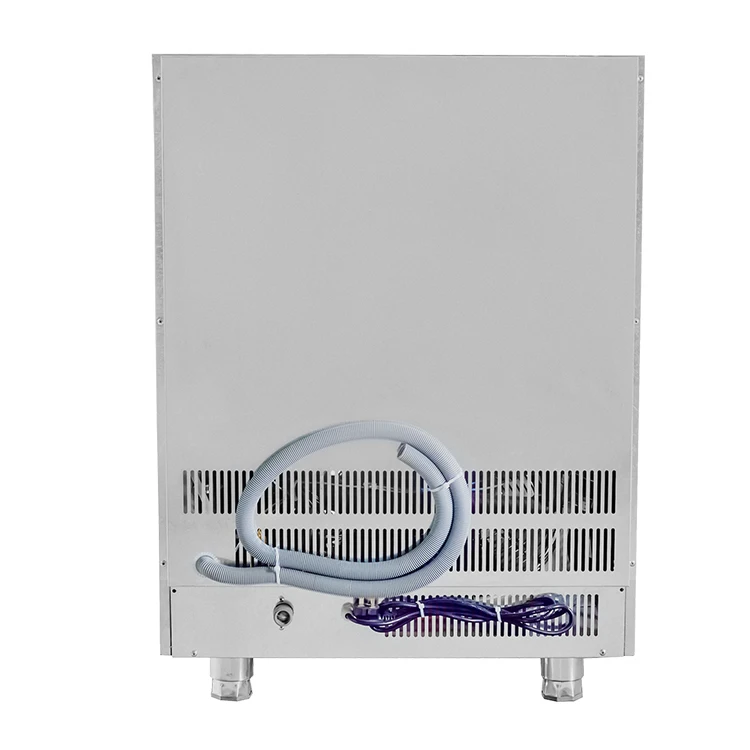 Bristol Easy-to-Operate 280LBS Air Cooled Counter Block Ice Maker Machine Hotels Energy Efficient Air Cube Ice Cube Machine