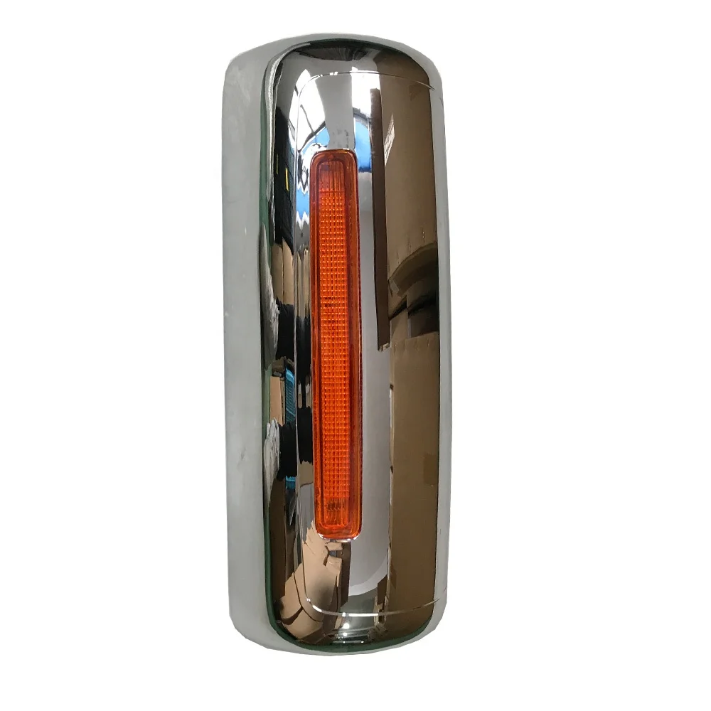 Международного workstar американские запчасти для грузовиков зеркала заднего вида Автобуса Зеркало Хромовая зеркальная крышка W/светодиодные полосы