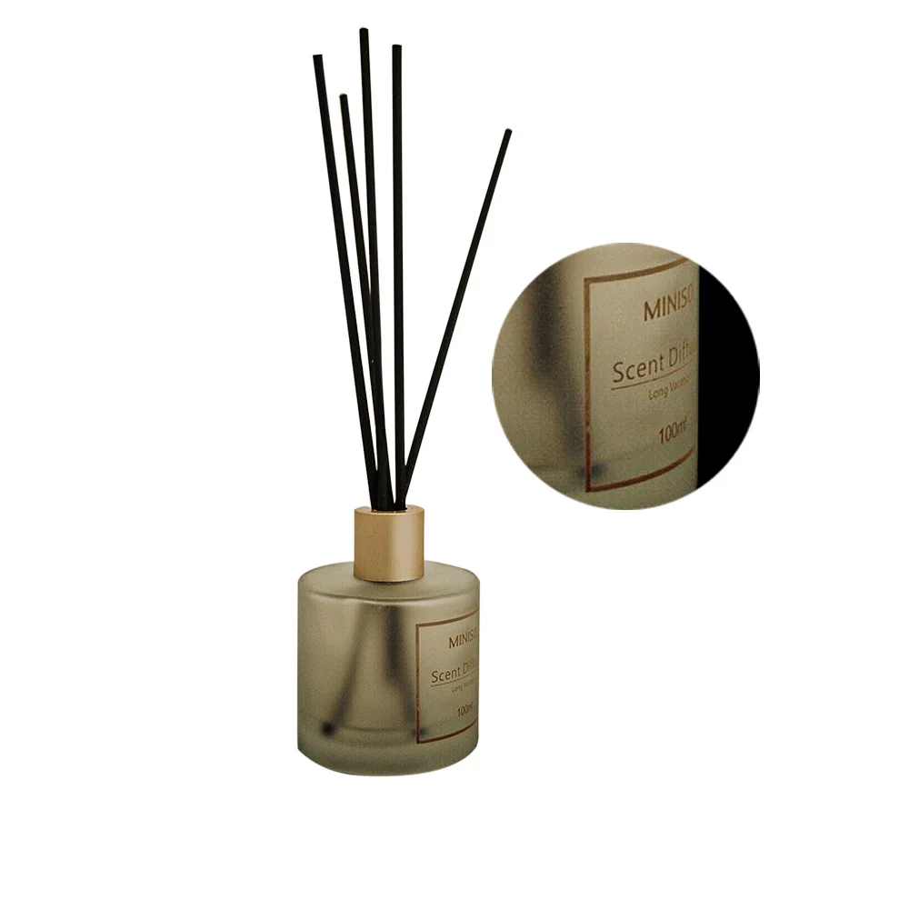 Matte Black Square Candle Jar Packaging Label Custom Logo Printed Cheap Product Waterproof Perfume Bottle Sticker