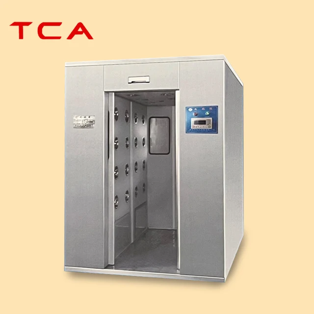 SS 304 High quality Eco-friendly Clean Room Equipment Automatic Sliding Door Air Shower/clean room