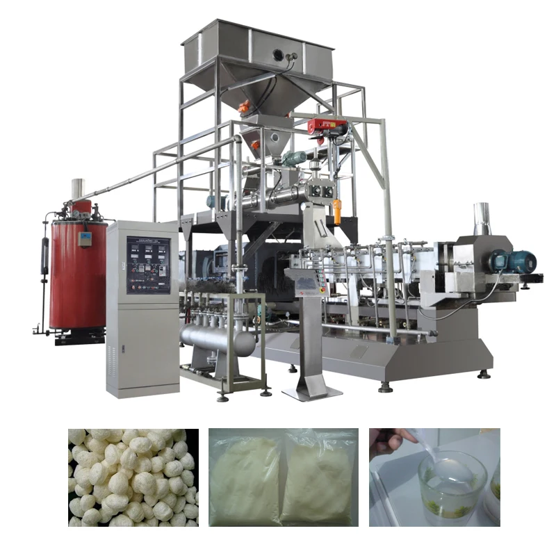 Modified Tapioca Starch Corn Starch Potato Starch Chemical Extruder Making Processing Machine