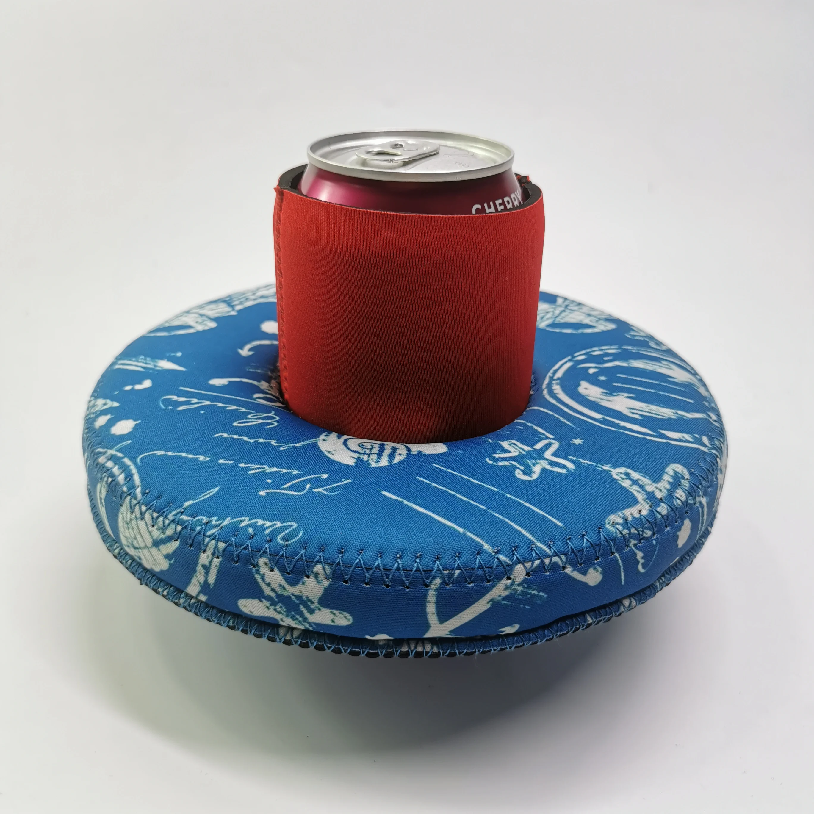 EDIOM Promotion Swimming Pool Party Neoprene Floating Cup Can Holder