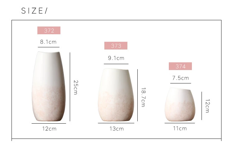 New Arrival Creative Luxury Home Decoration Accessories Ceramic Flower Vase