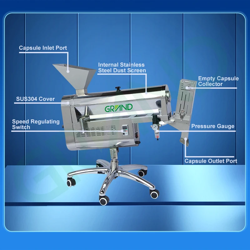 Professional manufacturer capsule Polisher & Sorter