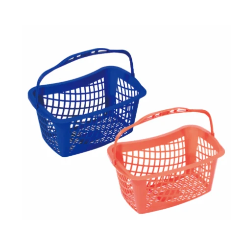Excellent Quality New Design Luxury Arc Single Handle Basket For Supermarket Shopping