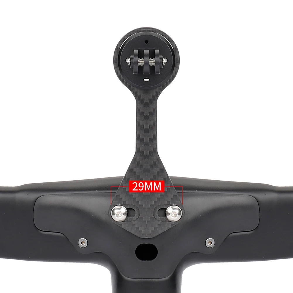 GUB 698 Carbon Fiber Bicycle Computer Holder Road Bike Integrated Cycle Stopwatch Mount For Garmin Cateye Bryton Wahoo