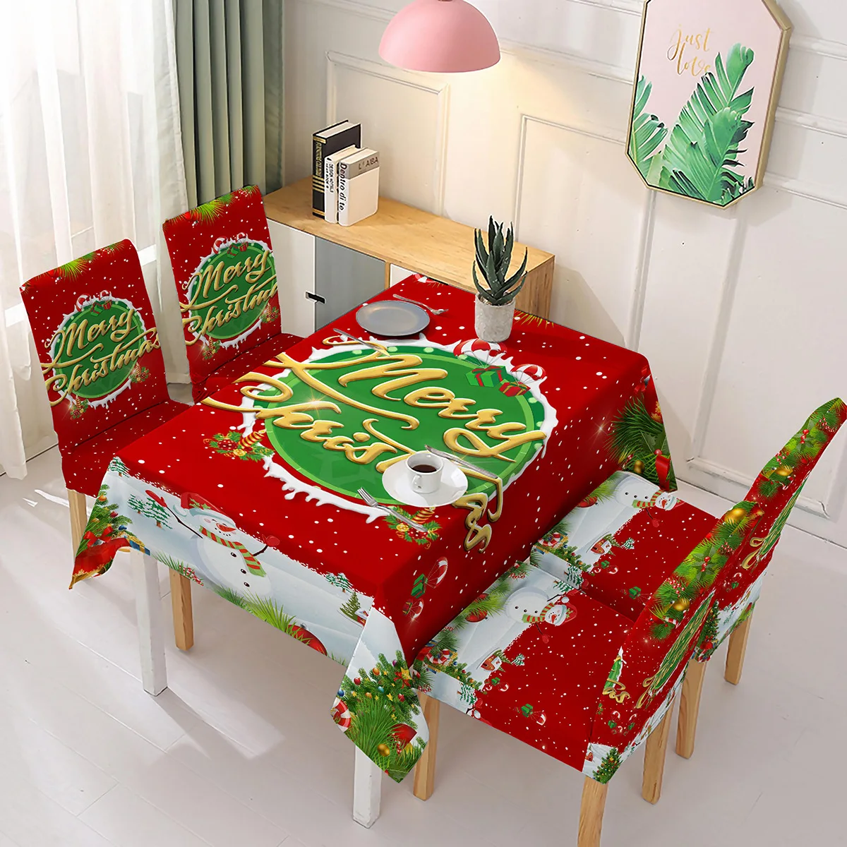Christmas fabric microfiber wholesale 100% polyester Holland velvet printed fabric tablecloth
