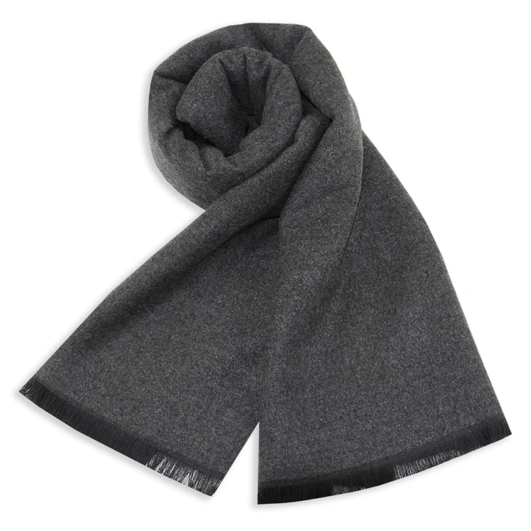 Designer scarf  wool pashmina shawl men custom scarf winter solid color  men scarf