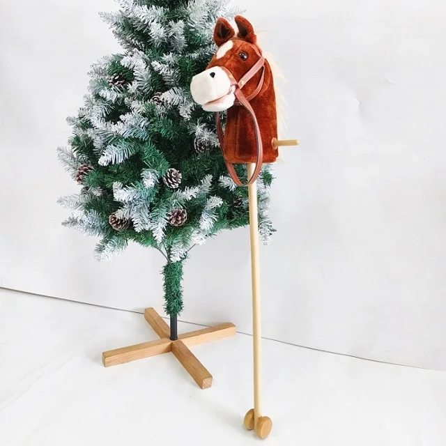 Toy Hot Sale High Quality Plush Hobby Horse Stick Horse Toy For Kids