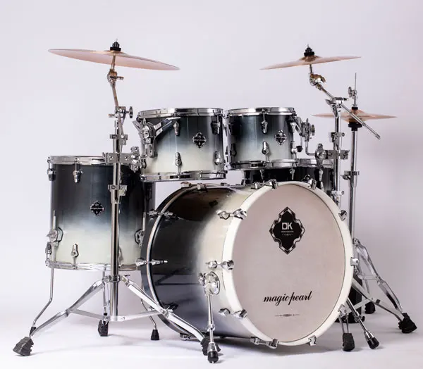 Professional level jazz drum set musical instrument acoustic drum kit for Professional drummer