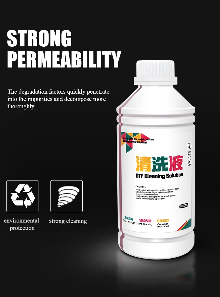 cleaning solution moisturizing solution