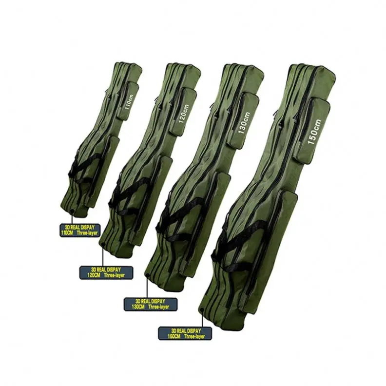 Водонепроницаемая сумка для удочки толщиной 2/3 слоев из ткани Оксфорд, сумка для хранения удочек и инструментов, сумка большой емкости для рыбалки