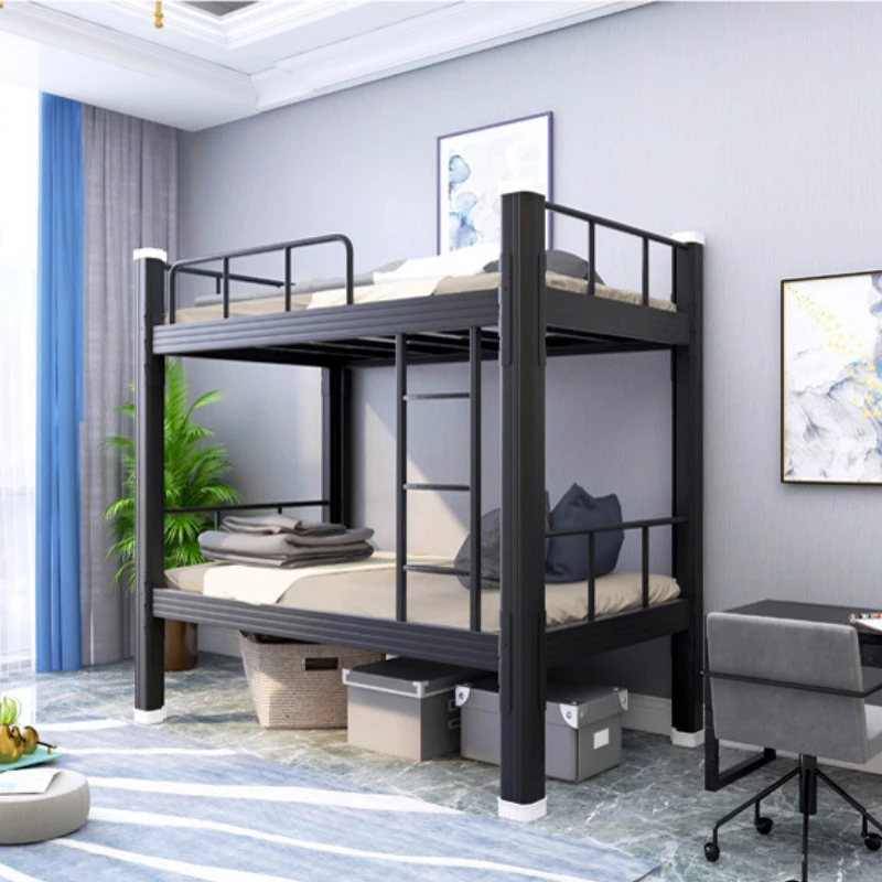 Bedroom Furniture Multi-Model Bunk Bed Kids With Stairs Metal Double Decker Dormitory Bed For Adult