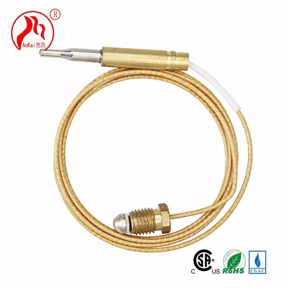 Factory manufacturing professional gas heating water machine burner oven thermocouple